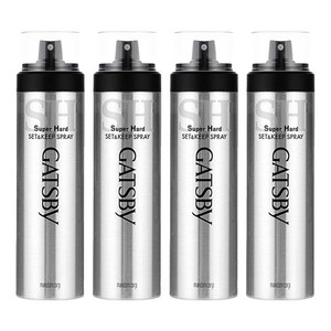 갸스비 셋앤킵 슈퍼하드 헤어스프레이, 263ml, 4개