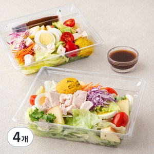 저스트그린 치킨브레스트 단호박 샐러드, 240g, 4개