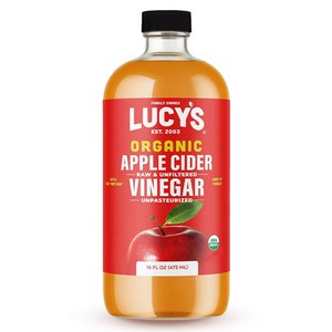 LUCYS 유기농 사과식초, 473ml, 1개