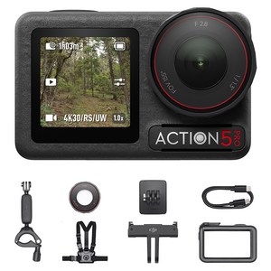 DJI 오즈모 액션 5 프로 카메라 모터사이클 산악 사이클링 콤보 세트 ACTION 5 PRO