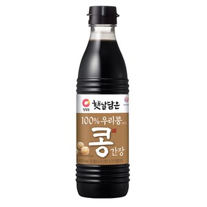 청정원 햇살담은 우리콩 간장, 1개, 500ml