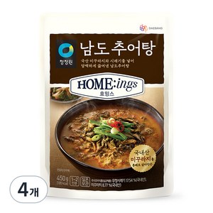 호밍스 남도추어탕, 450g, 4개