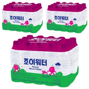 조이워터 생수 무라벨, 500ml, 60개