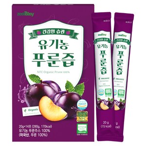 제스티지 유기농 NFC 푸룬즙, 280g, 1개