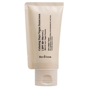 [비건뷰티] 허블룸 카밍 데이즈 선스크린 SPF50+ PA++++, 50ml, 1개