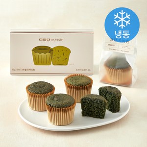 무화당 저당 쑥머핀 (냉동), 65g, 3개