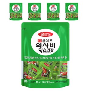 움트리 와사비믹스 간장, 10g, 500개