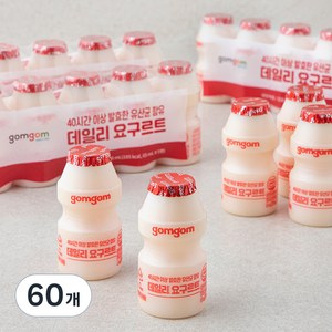 곰곰 데일리 요구르트, 65ml, 60개