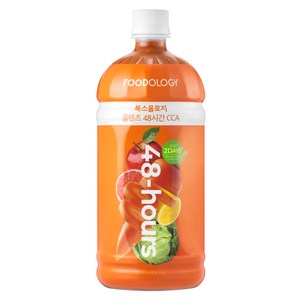 푸드올로지 톡스올로지 48시간 CCA 클렌즈주스, 1L, 1개