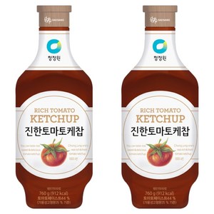 대상 청정원 진한케찹, 760g, 2개