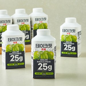 테이크핏 프로 샤인머스캣 단백질 워터, 500ml, 6개