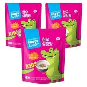 푸디버디 유아용 한우 설렁탕, 180g, 3개