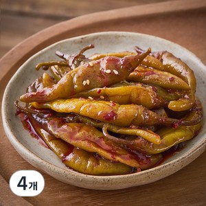 반찬단지 고추무침, 1kg, 4개