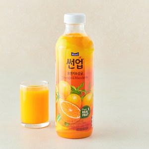썬업 오렌지&감귤 주스, 750ml, 1개