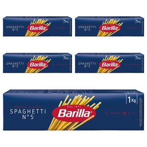 바릴라 스파게티, 1kg, 5개