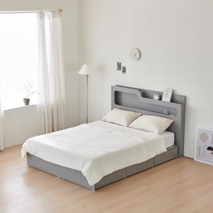 동서가구 소프 인싸 LED 수납침대 프레임 + 본넬양면 매트리스 세트 방문설치