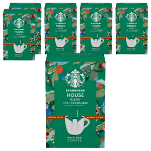 스타벅스 하우스 블렌드 드립백커피, 9g, 5개입, 6개