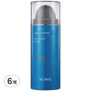 싸이닉 아쿠아 옴므 올인원 플루이드 SPF50+ PA+++, 100ml, 6개