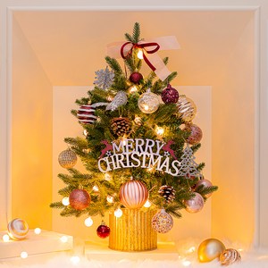 뷰티풀데코센스 고급 틴트리 + 물방울 전구 + 오너먼트 세트