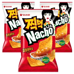 오리온 찍먹 나쵸 치폴레마요소스맛, 84g, 3개