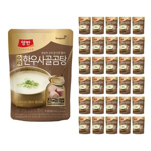 양반 수라 한우사골곰탕, 460g, 40개