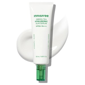 이니스프리 그린티 히알루론산 수분 선세럼 SPF50+ PA++++