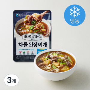 호밍스 초간편 차돌된장찌개 (냉동), 200g, 3개