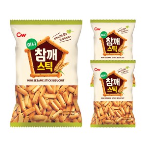 청우식품 미니 참깨스틱, 370g, 3개