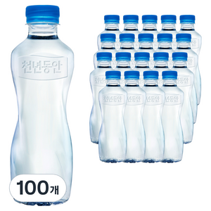 천년동안 무라벨, 350ml, 100개