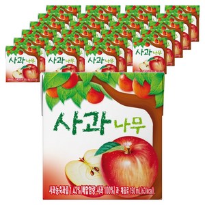 서울우유 사과나무, 150ml, 24개