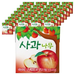서울우유 사과나무, 150ml, 48개