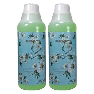 더허브스토리 버블바스 화이트무스크, 1L, 2개