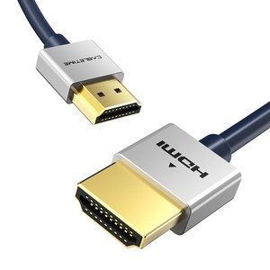 케이블타임 울트라슬림 HDMI V2.0 모니터 케이블, 1개, 1m
