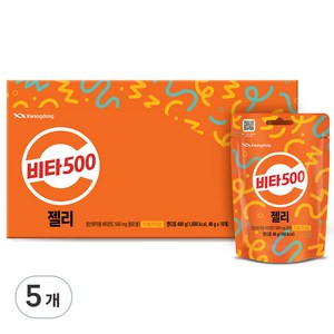 비타500 광동 젤리, 480g, 5개