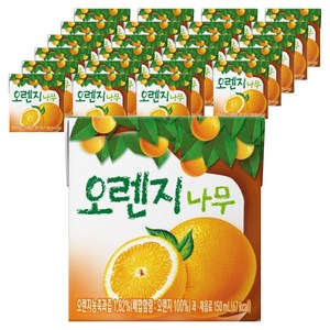 서울우유 오렌지나무 주스, 150ml, 24개