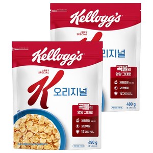 스페셜케이 오리지널 시리얼, 480g, 2개