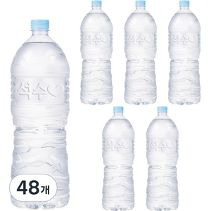 석수 무라벨 생수, 2L, 48개