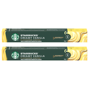 스타벅스 네스프레소 크리미 바닐라향 캡슐커피, 5.1g, 10개입, 2개