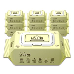 리벤스 NEW 오리지널 플러스 에디션 도톰한 엠보싱 물티슈 캡형