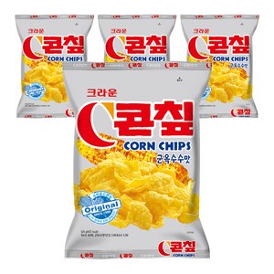 콘칲 군옥수수맛, 124g, 4개