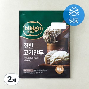 비비고 얇은피 진한 고기만두 (냉동), 1.12kg, 2개