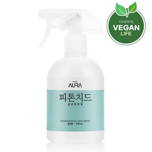 아우라 피톤치드 살균탈취제 숲속향 본품, 500ml, 1개