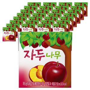 서울우유 자두나무 과일주스, 150ml, 48개