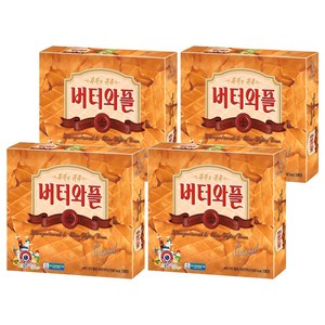 크라운 버터와플, 316g, 4개