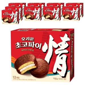 오리온초코파이 정, 468g, 10개