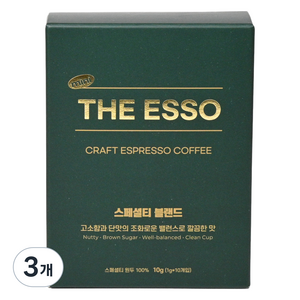 디에쏘 에스프레소 파우더 커피 스페셜티 블랜드, 1g, 10개입, 3개