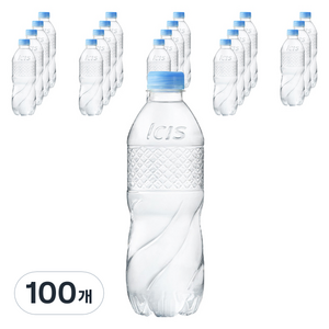 아이시스 초경량 무라벨, 500ml, 100개