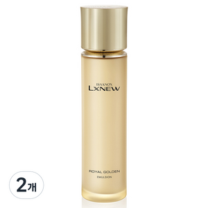 이자녹스 LXNEW 로얄골든 에멀전, 130ml, 2개