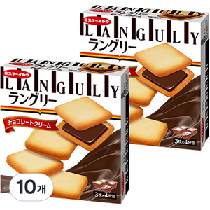 랑그리 초코 크림 샌드, 132g, 10개
