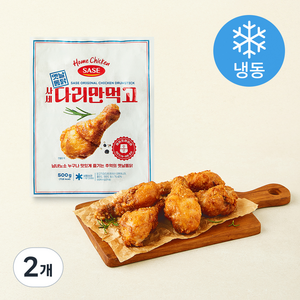 사세 옛날통닭 다리만먹고 (냉동), 500g, 2개